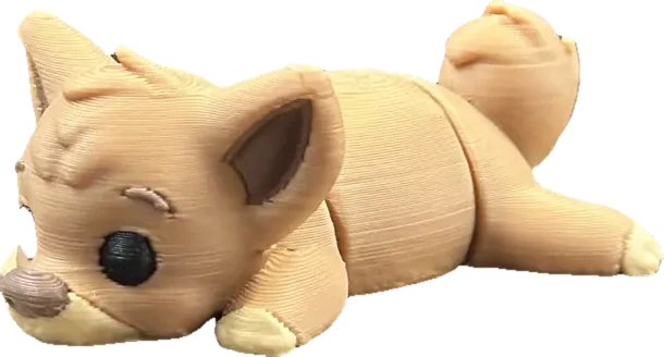 Dog — bendy toy