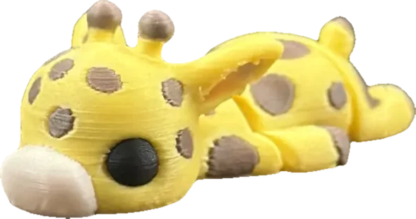 Giraffe — bendy toy