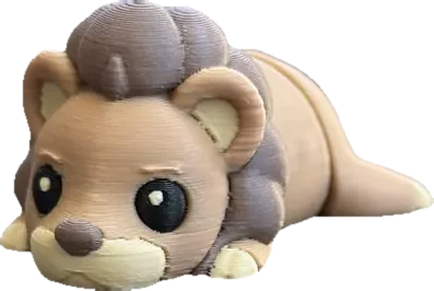 Lion — bendy toy