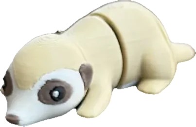 Meerkat — bendy toy