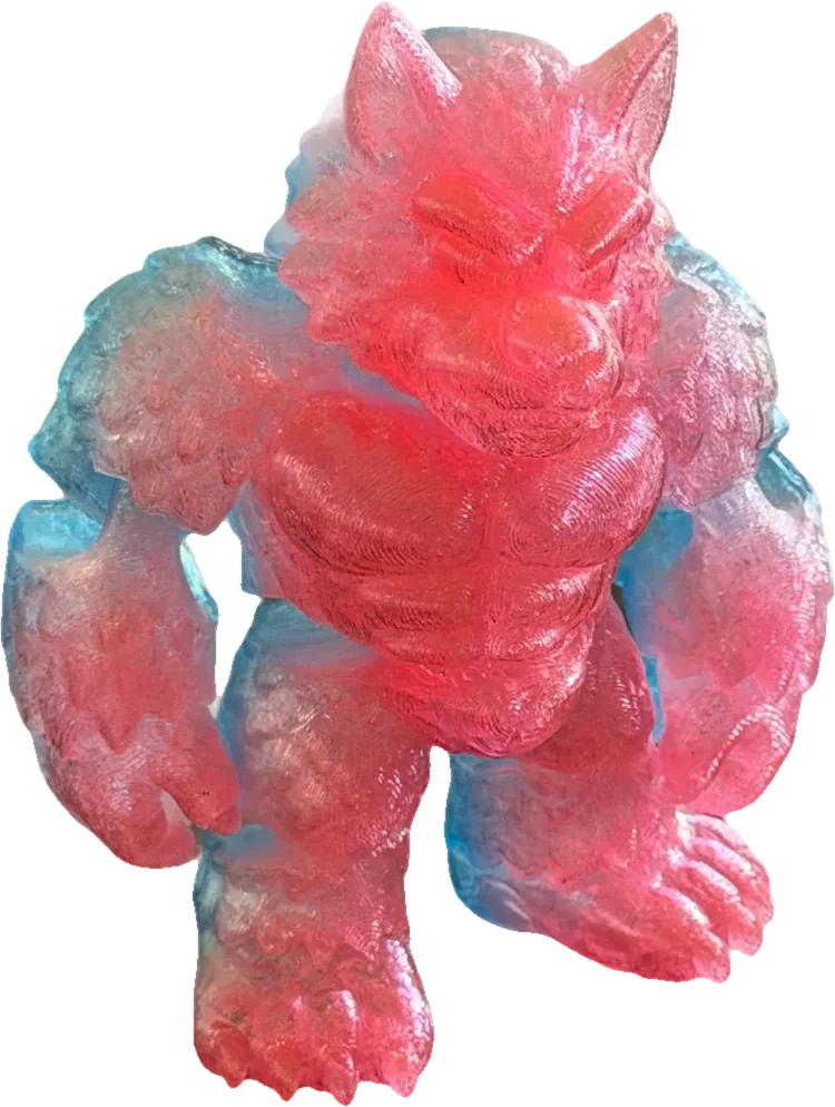 Flexi Mini Werewolf — bendy toy