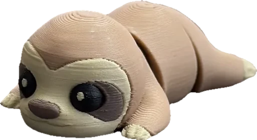 Sloth — bendy toy