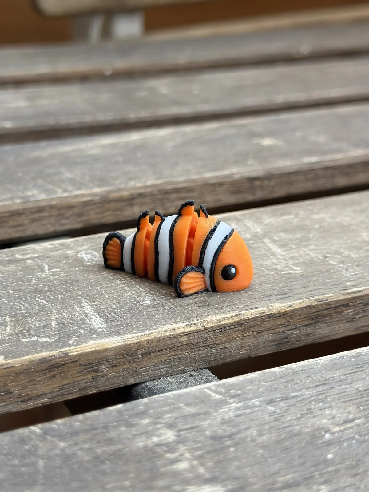 Clownfish — our photo of the real toy