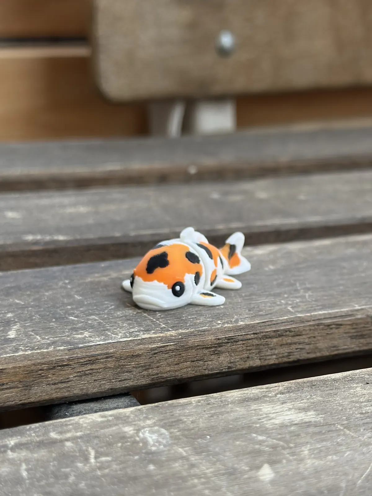Koi Carp — our photo of the real toy
