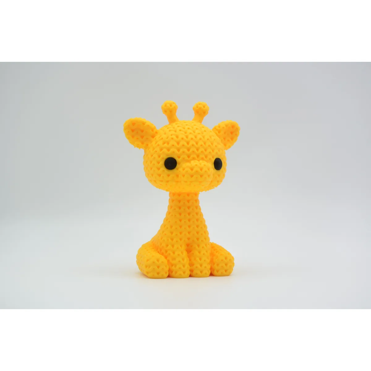 Knitted Giraffe — close up